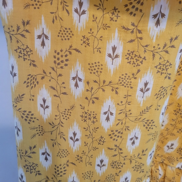 Veronica Beard Yellow Floral One-Shoulder Maxi Dress - Picture 13 of 16